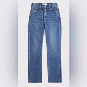 Abercrombie & Fitch Women’s Ankle Straight Ultra High Rise Jeans